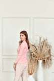 Kiya Bodycon Highnecks Pink