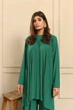 Sahil Pleated with Short Front Teal