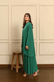Sahil Pleated with Short Front Teal