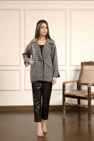 Classic Houndstooth Jacket