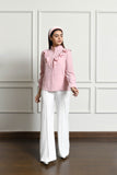 Maya Ruffled neck blouse