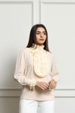 Zona Ruffled Neck blouse