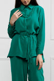 Pinar Green Chain Suit