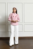 Maya Ruffled neck blouse