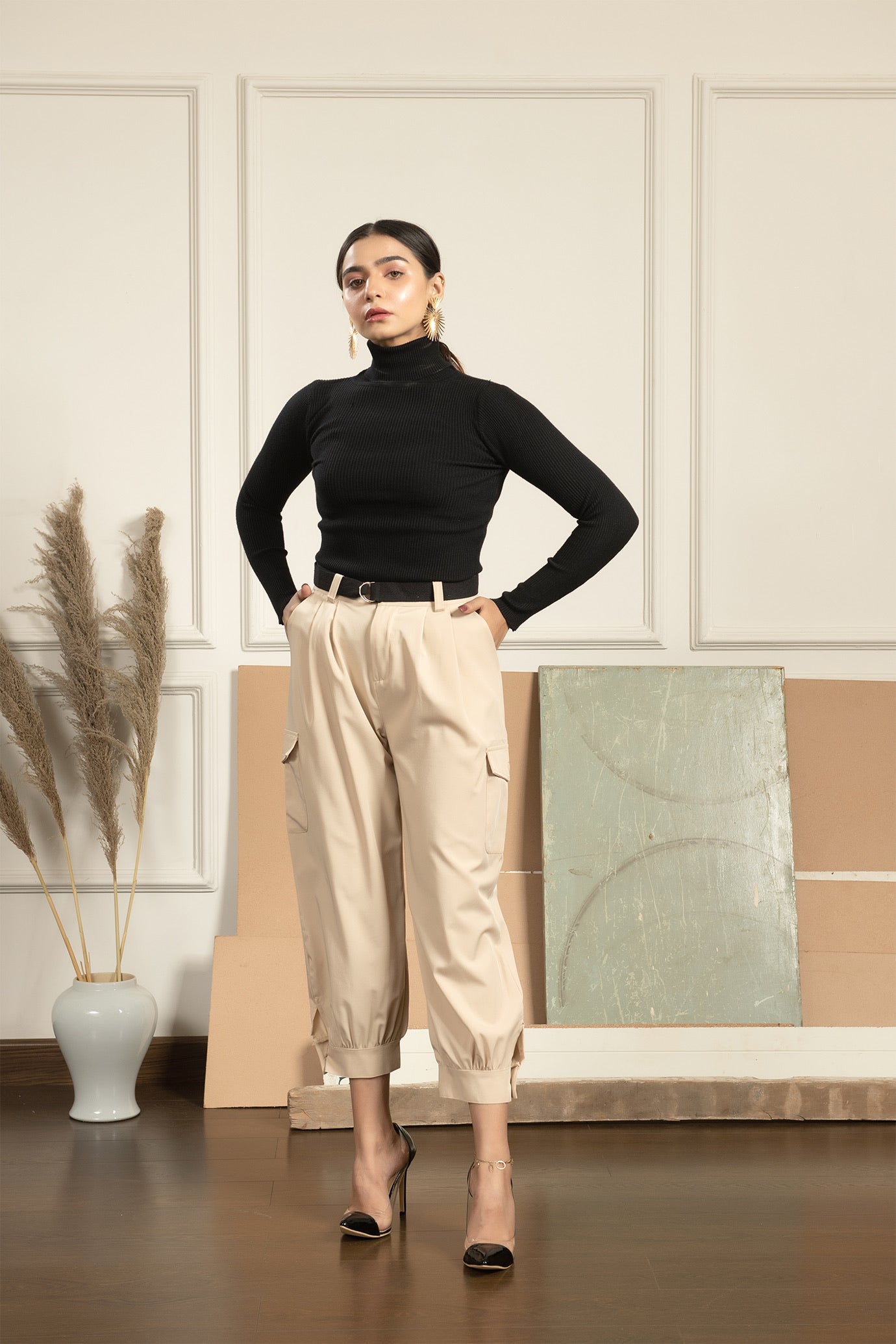 Giga Cargo Trousers with belt