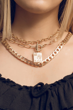 Koko 3 Chain Necklace