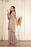 Sahil Pleated with Short Front Beige