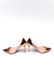 Rose-Gold PVC Heels