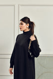 Lia Oversized Dress Black