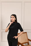 Black Ribbed top