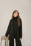 Bey Dark Green Green Cable Oversize Set