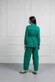 Pinar Green Chain Suit